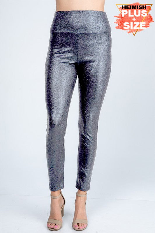 SPARKLY STRETCH SLIM FIT LEGGINGS
